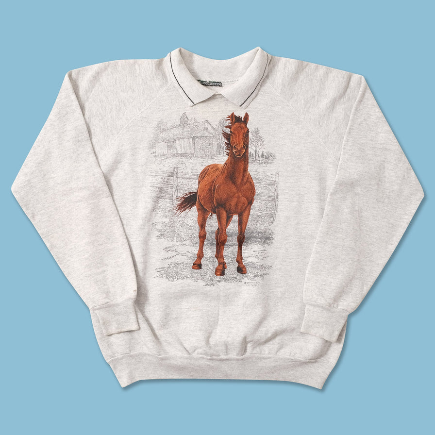 Vintage Horse Sweater Medium 
