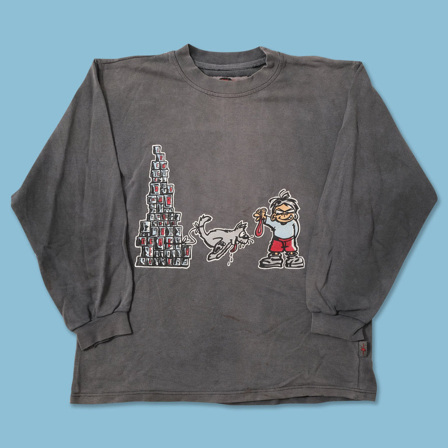 Vintage Bad + Mad Sweater Large 