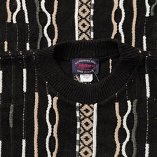 Vintage Coogi Style Knit Sweater Large 