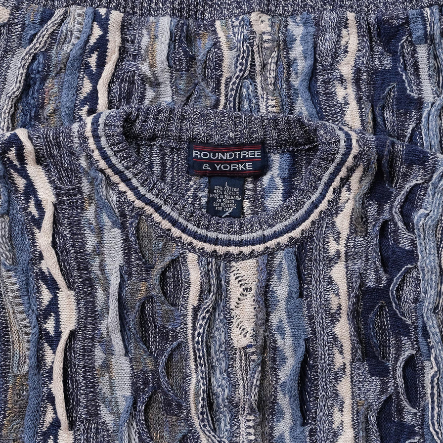 Vintage Roundtree & Yorke Knit Sweater Medium 
