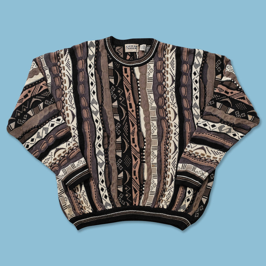 Vintage Cotton Traders Knit Sweater XLarge 