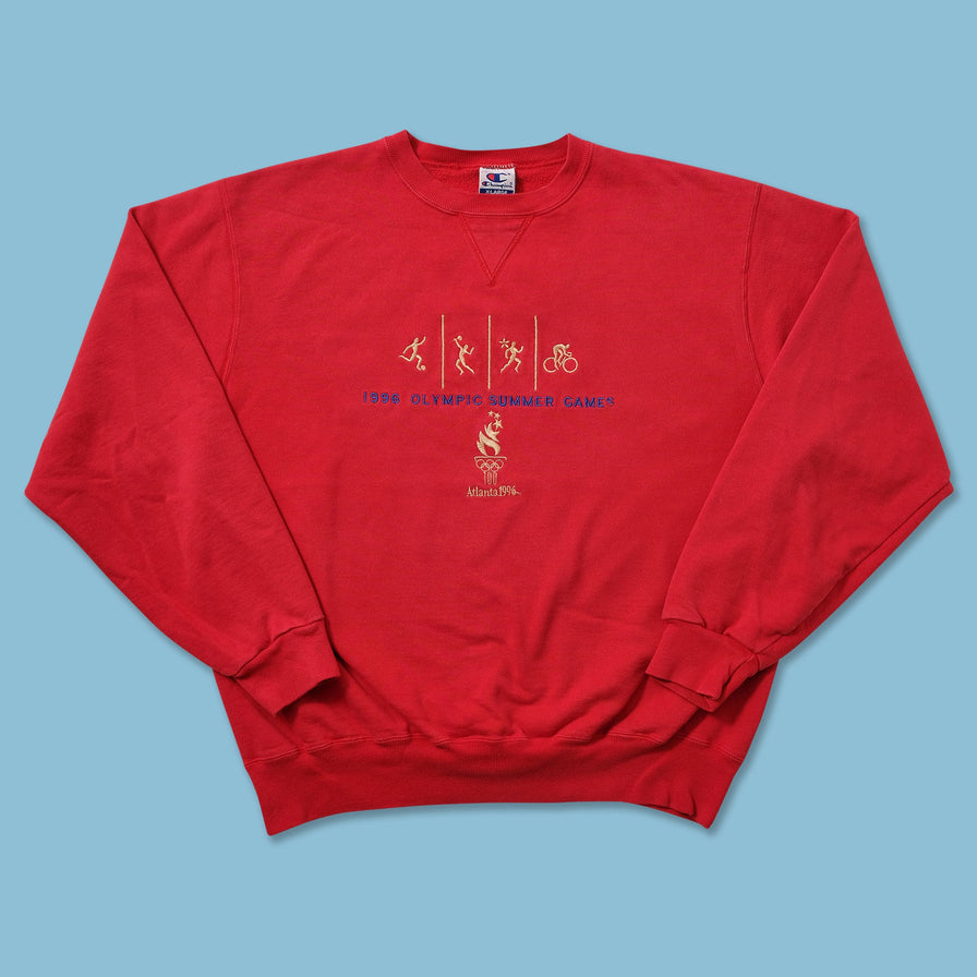 1996 Champion Atlanta Olympics Sweater XLarge 