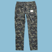 Y2K Women's Camo Cargo Pants 30x32