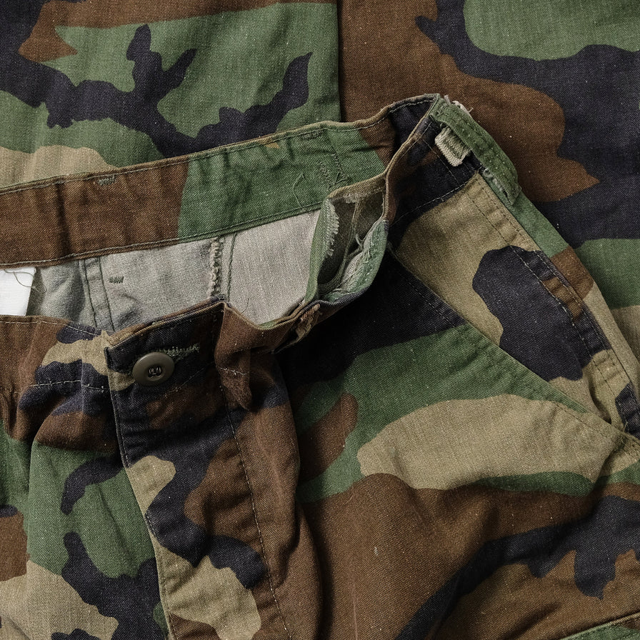 Vintage Camo Cargo Pants 32x30 - Double Double Vintage