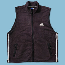 Vintage adidas Fleece Vest XLarge - Double Double Vintage