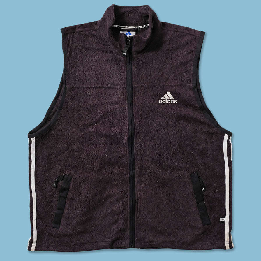 Vintage adidas Fleece Vest XLarge - Double Double Vintage
