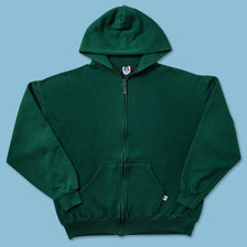 Vintage Russell Athletic Zip Hoody XLarge - Double Double Vintage