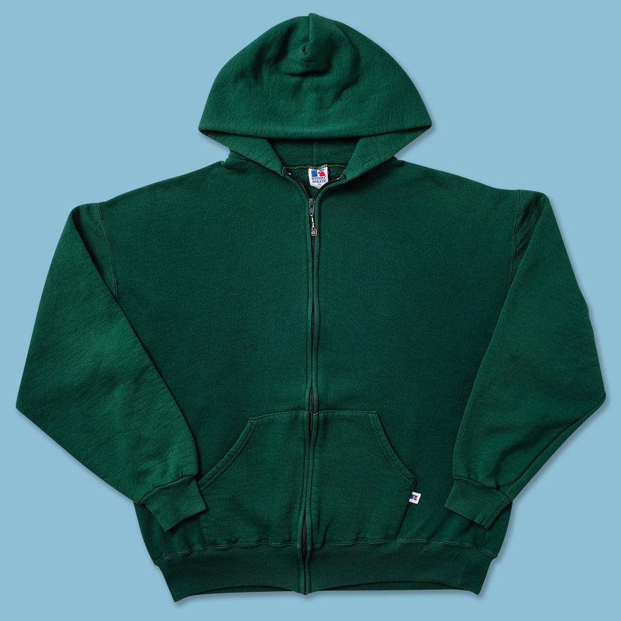Vintage Russell Athletic Zip Hoody XLarge - Double Double Vintage