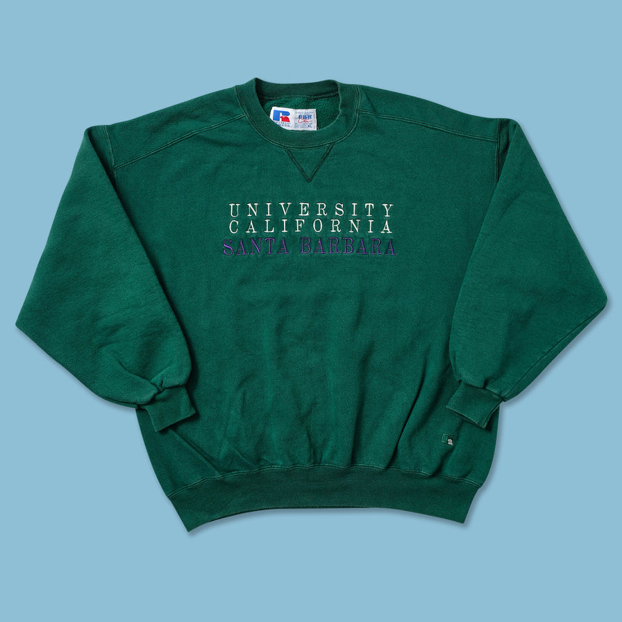 Vintage Russell Athletic Santa Barbara Sweater Large Double