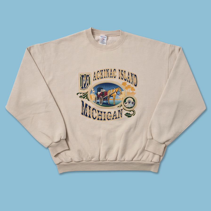 Vintage Mackinac Island Sweater Large - Double Double Vintage