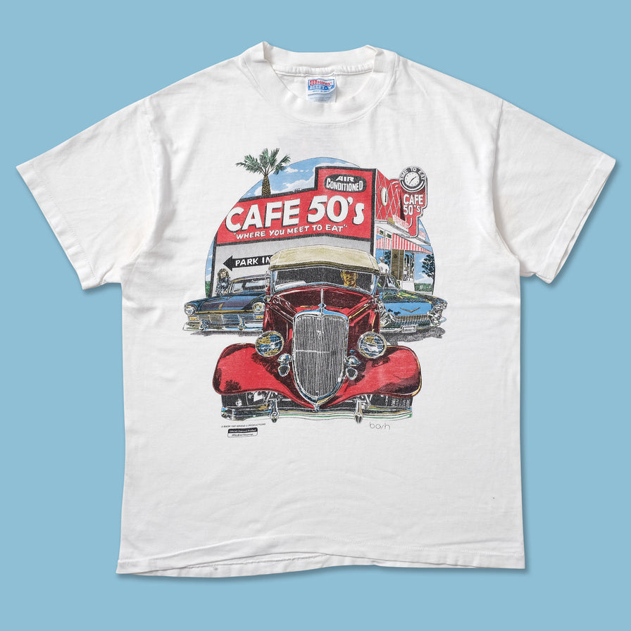 Vintage Car T-Shirt Small - Double Double Vintage