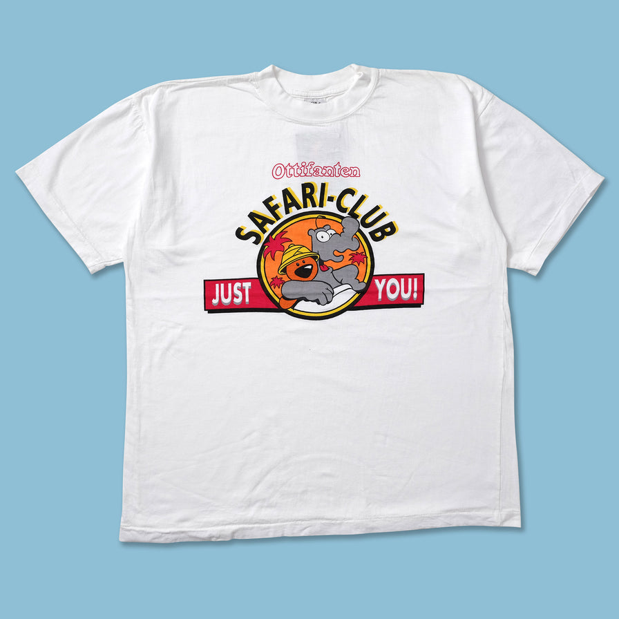 Vintage Ottifanten Safari Club T-Shirt Medium - Double Double Vintage
