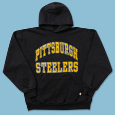 Vintage Russell Athletic Pittsburgh Steelers Hoody Medium - Double Double Vintage