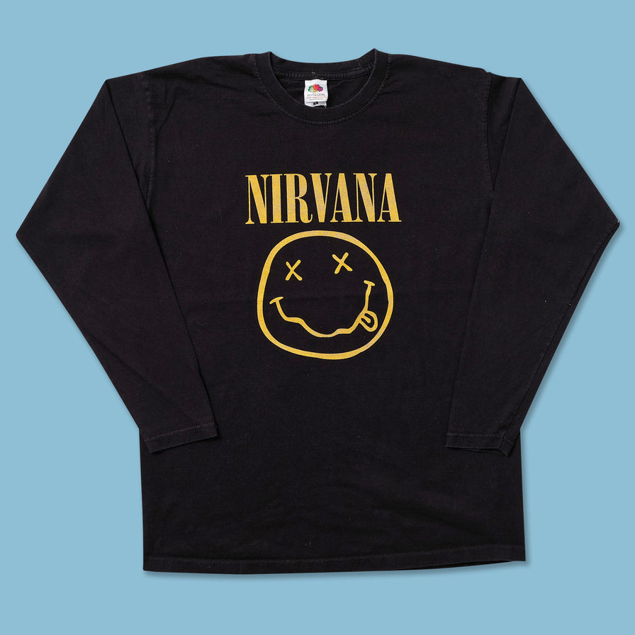 Nirvana Longsleeve Small - Double Double Vintage