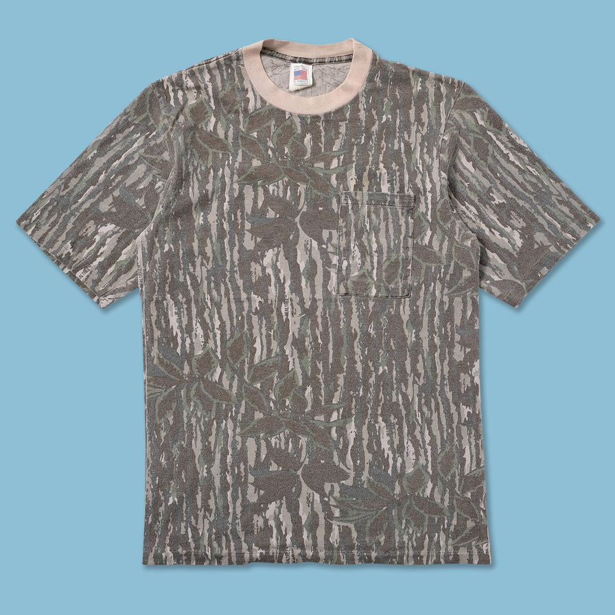 Vintage Camo T-Shirt Medium - Double Double Vintage