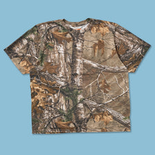 Real Tree Camo T-Shirt Large - Double Double Vintage