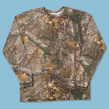 Real Tree Camo Longsleeve Large - Double Double Vintage