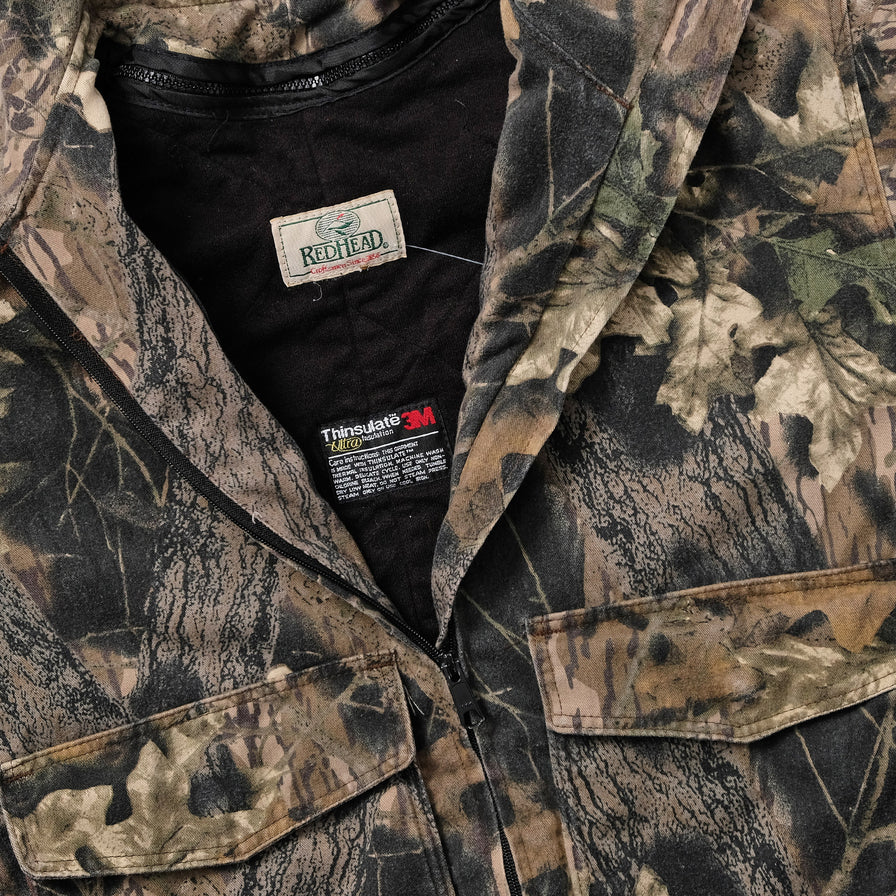 Vintage Real Tree Camo Padded Jacket Small - Double Double Vintage