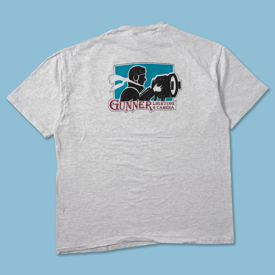 Vintage Gunner Lighting & Camera T-Shirt Large - Double Double Vintage