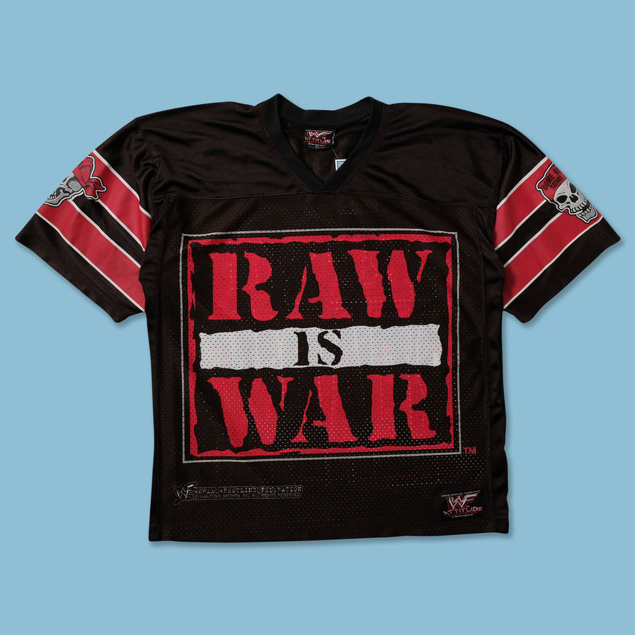 1999 WWF Raw Jersey Large - Double Double Vintage
