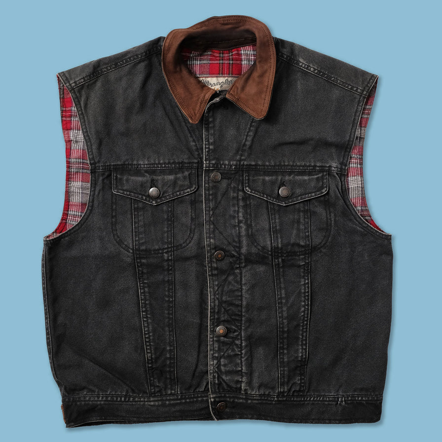 Vintage Wrangler Denim Vest Medium