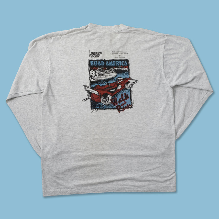 Vintage American Cancer Society Longsleeve Large - Double Double Vintage