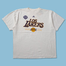 2008 adidas Los Angeles Lakers T-Shirt XLarge - Double Double Vintage