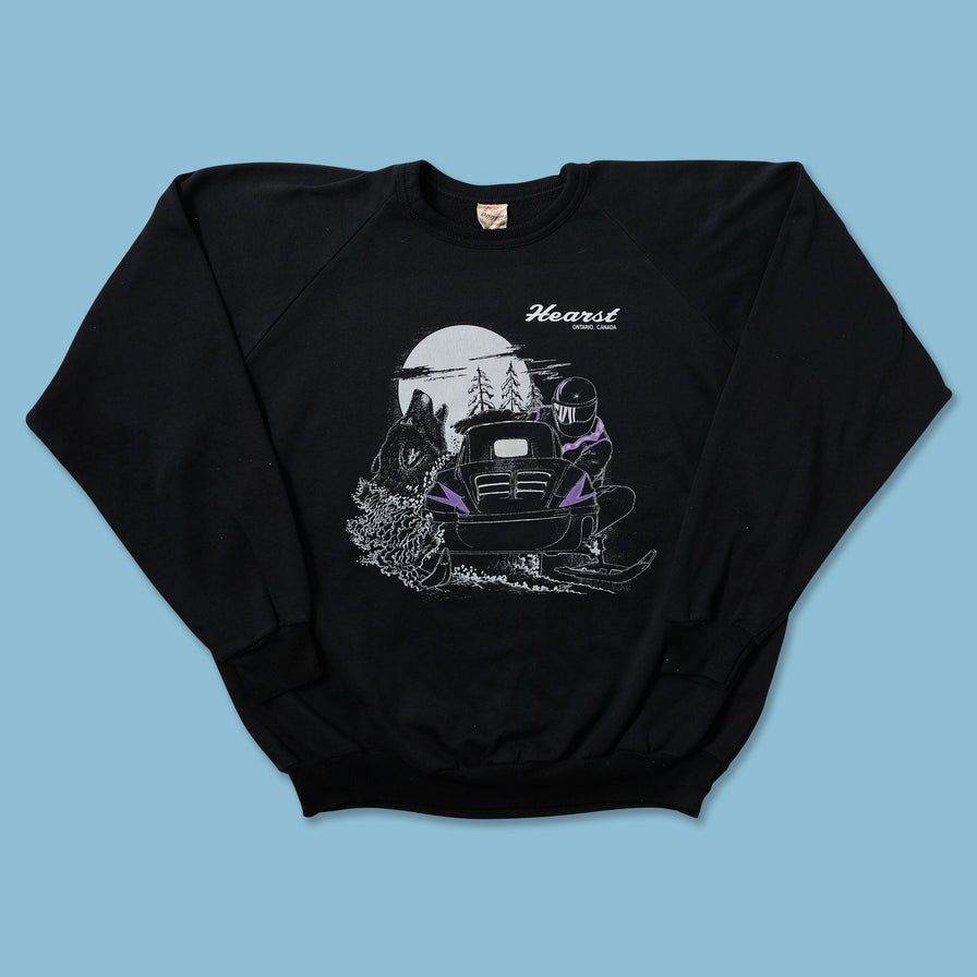 Vintage Snow Mobile Sweater XLarge