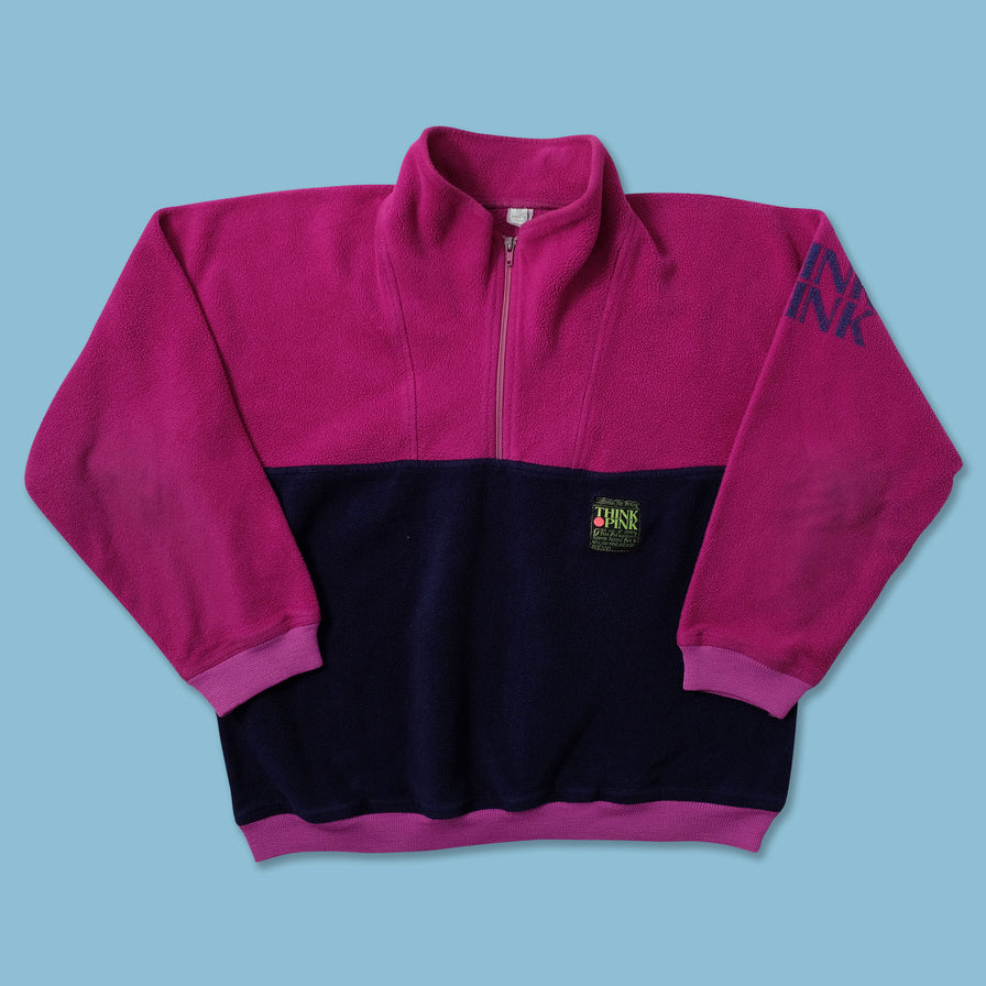 Vintage Think Pink Fleece Small - Double Double Vintage