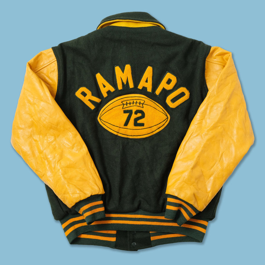 Vintage College Wool Jacket Large 