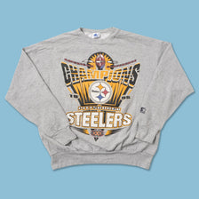 Vintage 1995 Starter Pittsburgh Steelers Sweater Medium 