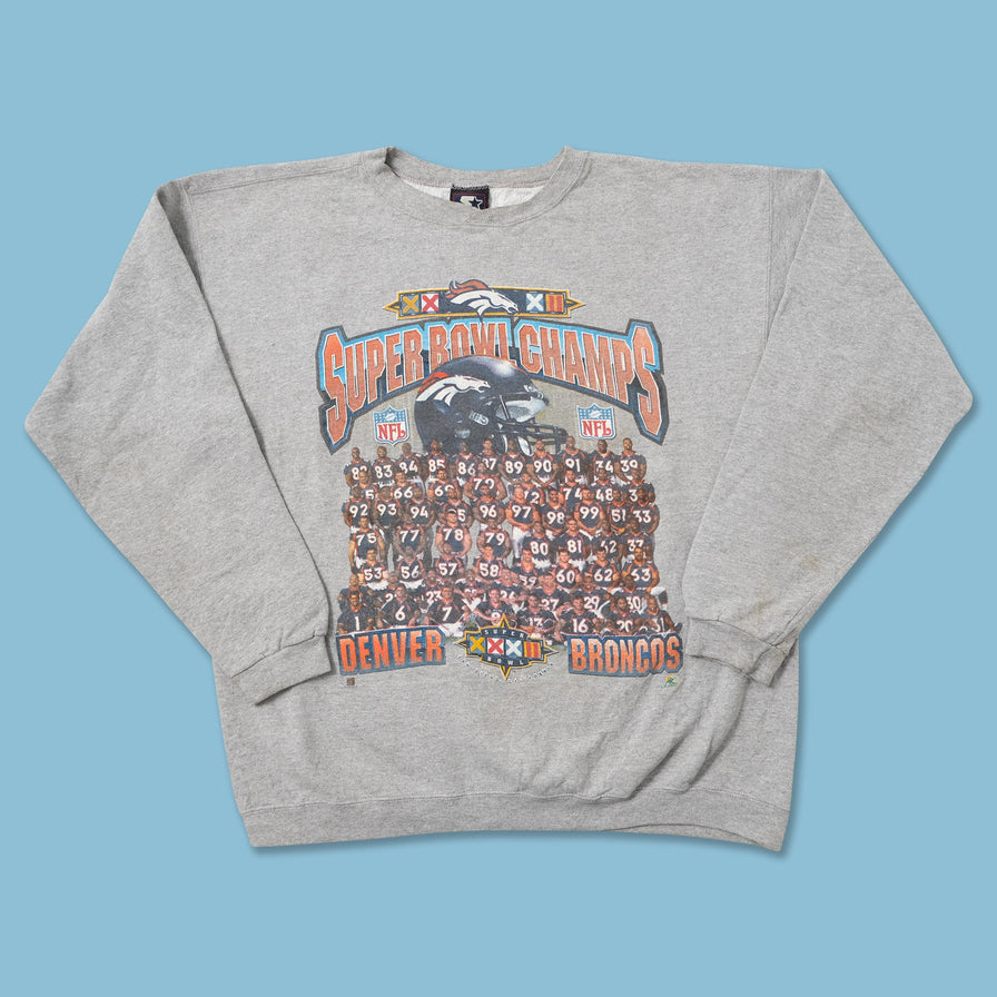 Vintage 1998 Starter Denver Broncos Sweater Large 