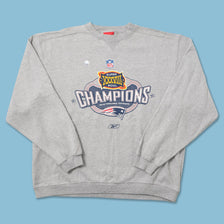 Vintage 2004 Reebok New England Patriots Sweater XLarge 