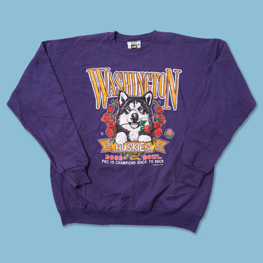 Vintage 1991 Washington Huskies Sweater XLarge 
