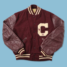 Vintage College Wool Jacket Large 