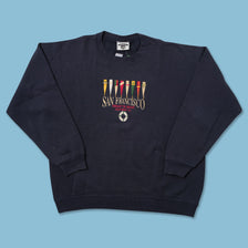 Vintage San Francisco Sweater XLarge 