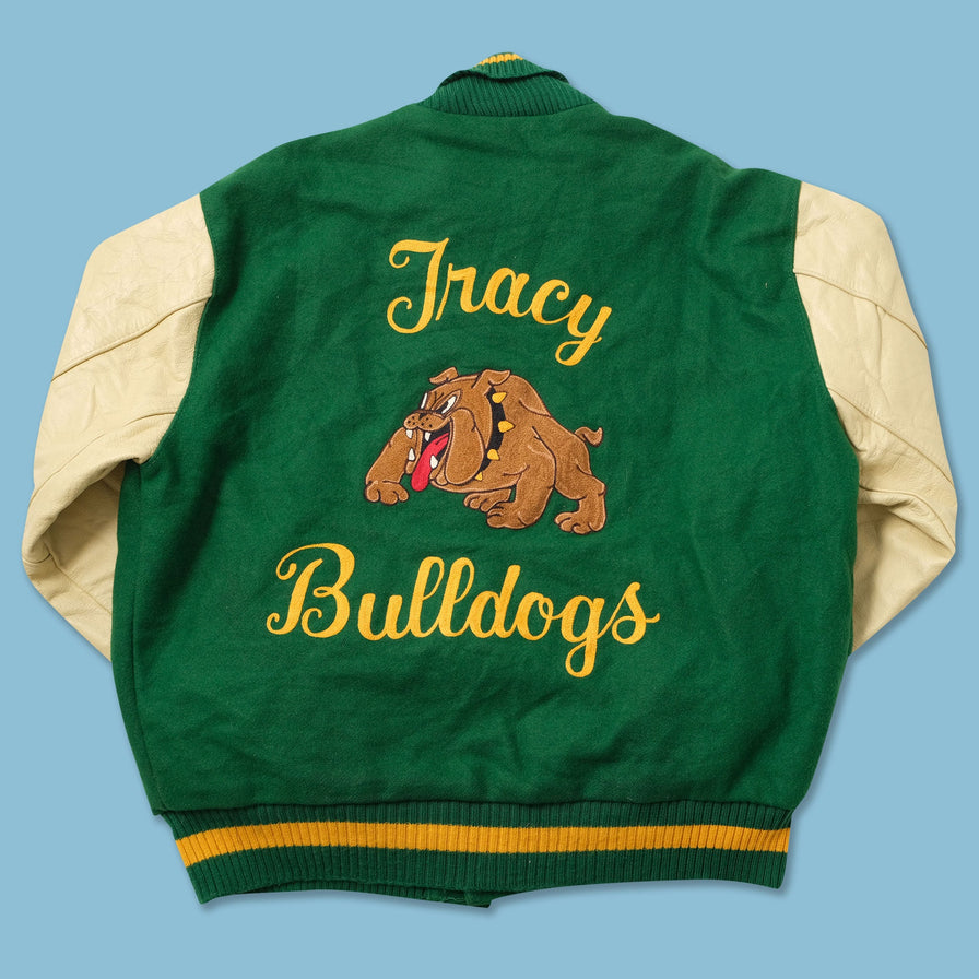 Vintage College Wool Jacket XLarge 