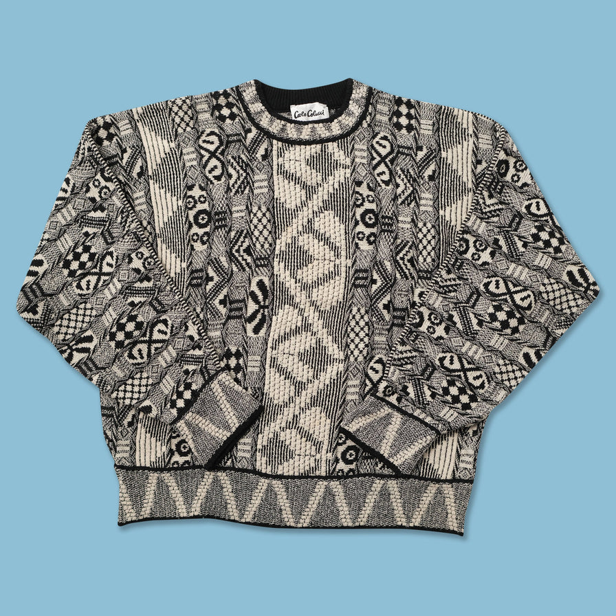 Vintage Carlo Colucci Knit Sweater Medium 