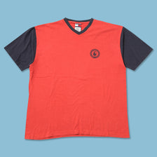 Vintage Tommy Hilfiger V-Neck T-Shirt Large 