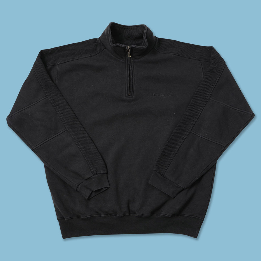 Vintage Champion Q-Zip Sweater XLarge 