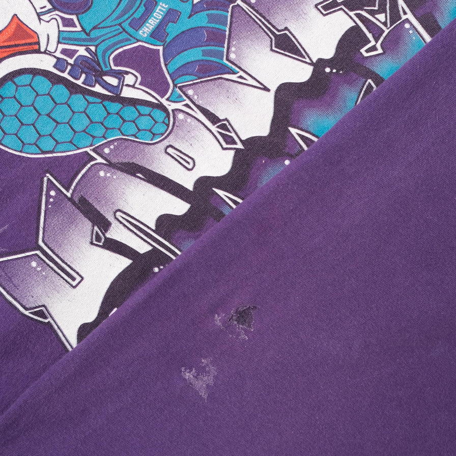 Vintage Charlotte Hornets T-Shirt XLarge 