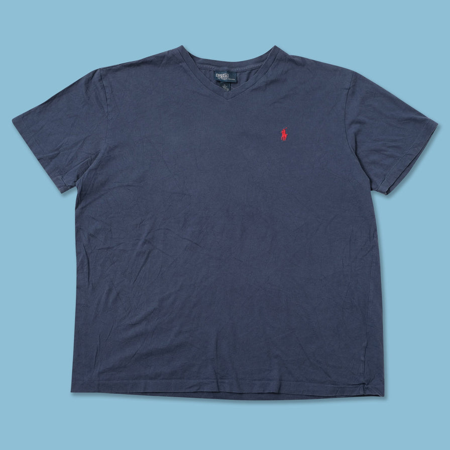 Vintage Polo Ralph Lauren V-Neck T-Shirt XLarge 