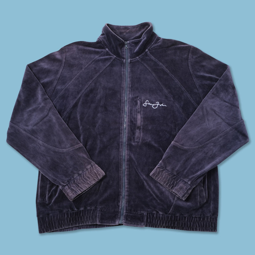Vintage Sean John Velour Jacket Large 
