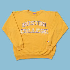Vintage Champion Boston College Sweater Medium 