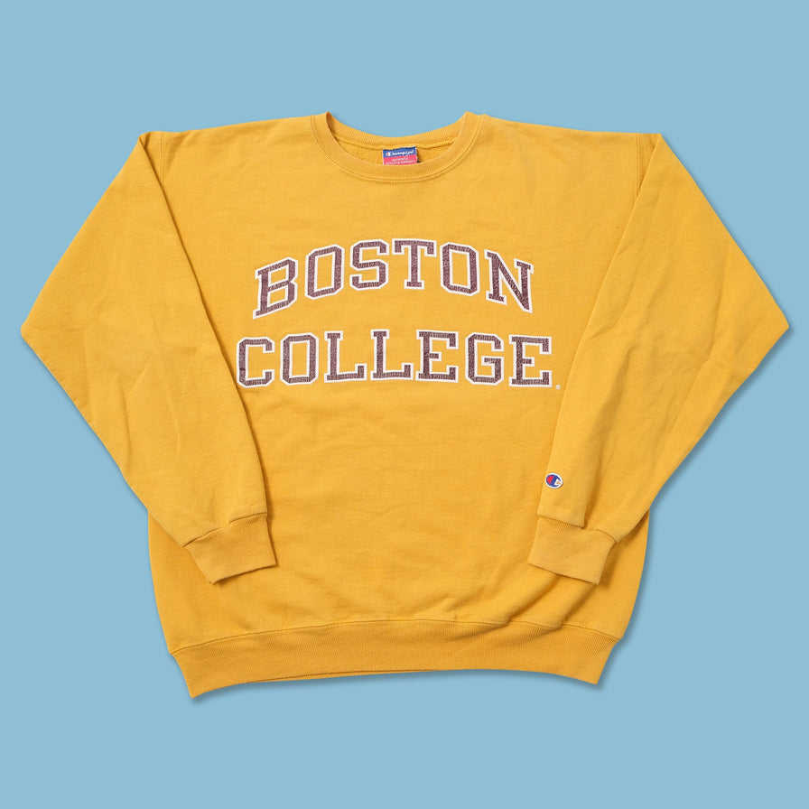 Vintage Champion Boston College Sweater Medium 