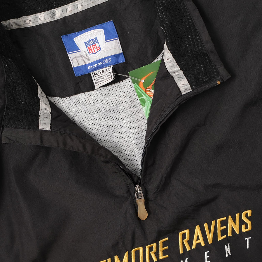 Vintage Reebok Baltimore Ravens Windbreaker XLarge 