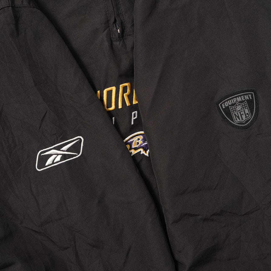 Vintage Reebok Baltimore Ravens Windbreaker XLarge 
