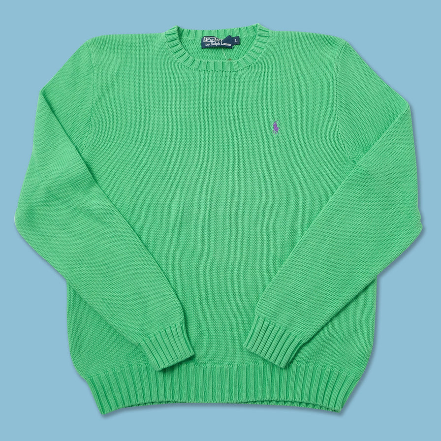 Vintage Polo Ralph Lauren Knit Sweater Large 