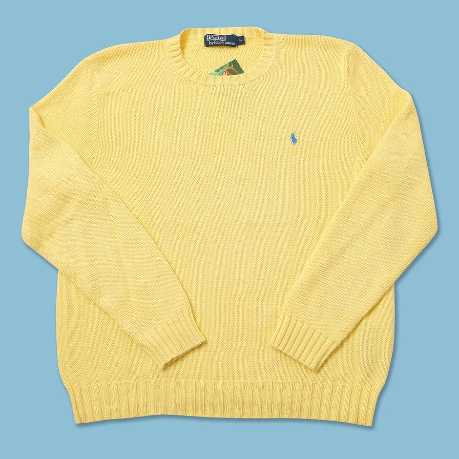 Vintage Polo Ralph Lauren Knit Sweater Large 