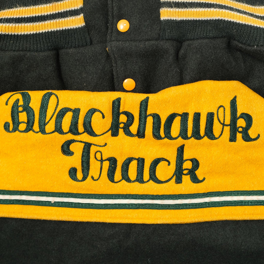 Vintage College Wool Jacket Medium 